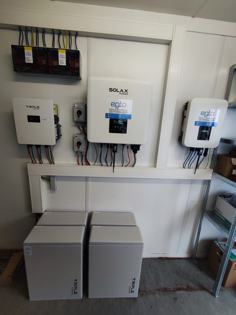 Photovoltaik- und Speicherinstallation von Elektro- & Gebäudetechnik Osterbauer
